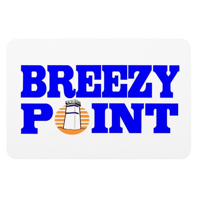 Magnet de voiture Breezy Point (Horizontal)