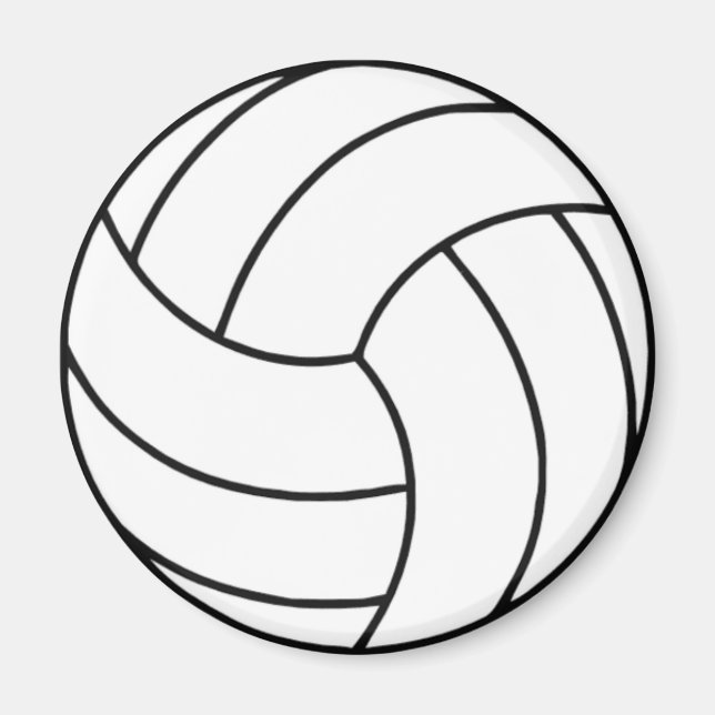 Magnet de volleyball (Devant)