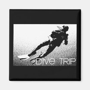 Magnet de voyage de plongée