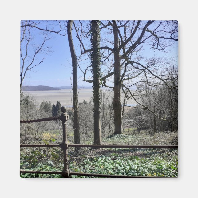 Magnet de vue de la baie Morecambe (Devant)