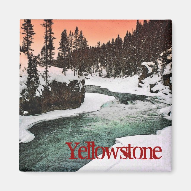 Magnet de Yellowstone (Devant)