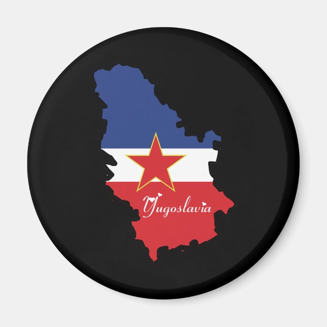 Magnet de Yougoslavie (Devant)