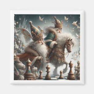 Magnet d'échecs enchanté - Royaumes magiques