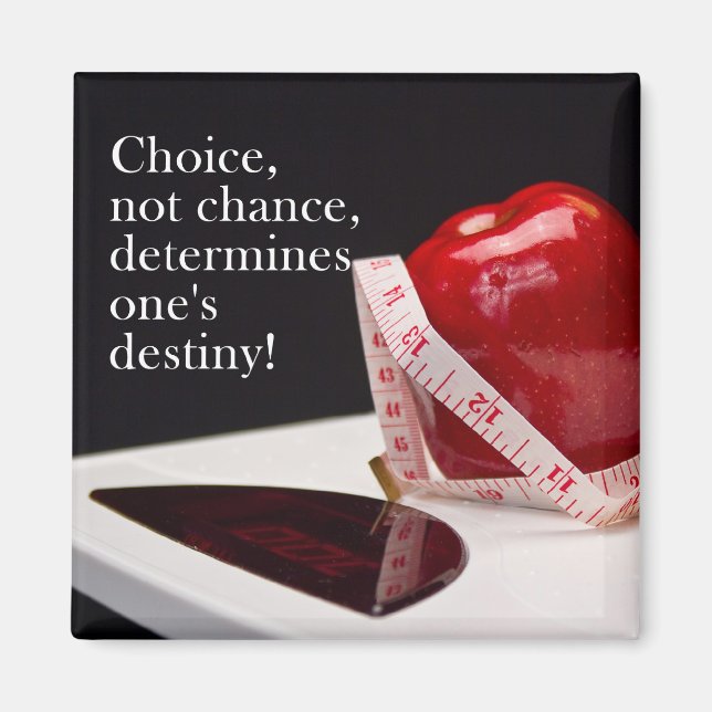 Magnet d'encouragement alimentaire (Devant)