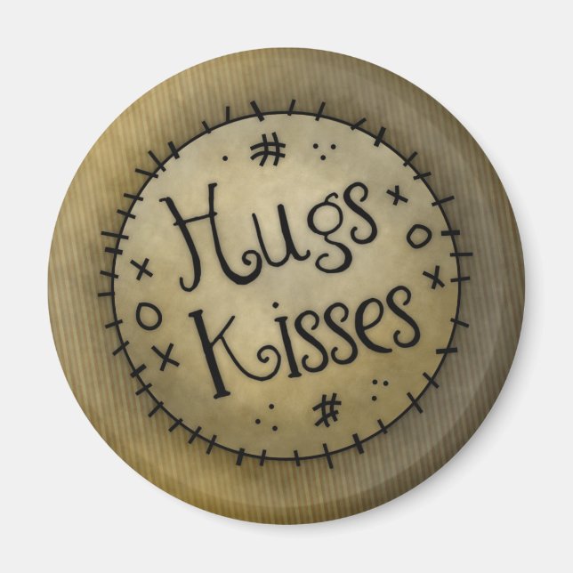 Magnet des amoureux du pays (Devant)