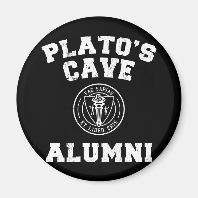 Magnet des anciens de la grotte de Platon (Devant)