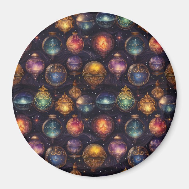 Magnet des Baubles de Noël (Devant)