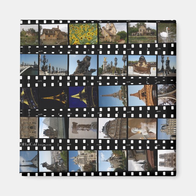 Magnet des collections de Paris (Devant)