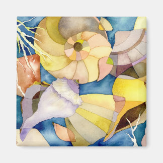 Magnet des coques de mer de plage
