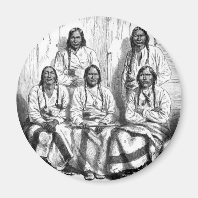 Magnet des Indiens américains (Devant)