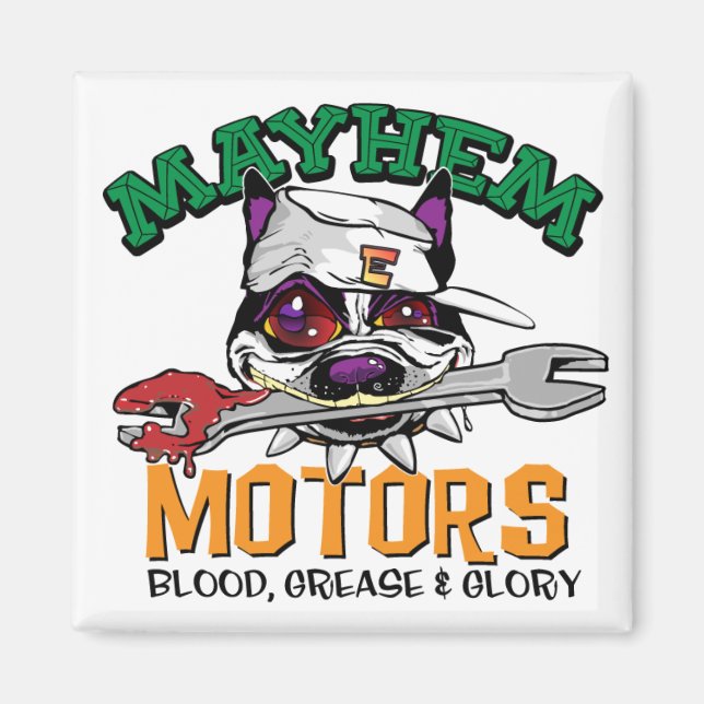 Magnet des moteurs Mayhem (Devant)