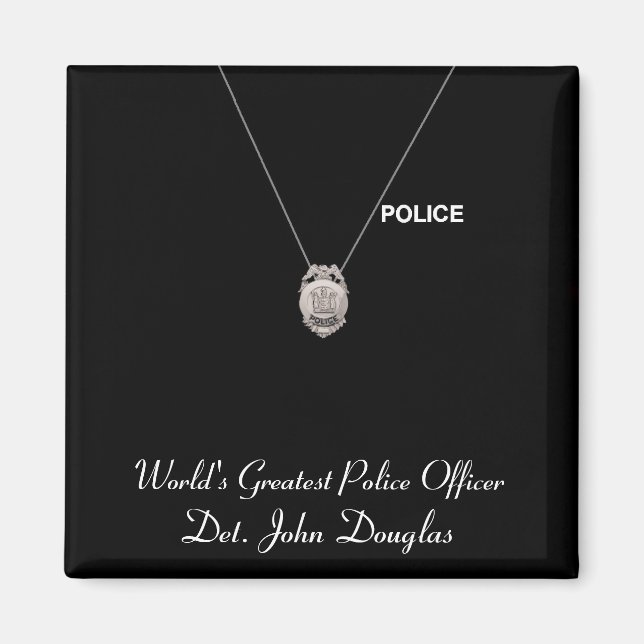 Magnet des policiers (Devant)