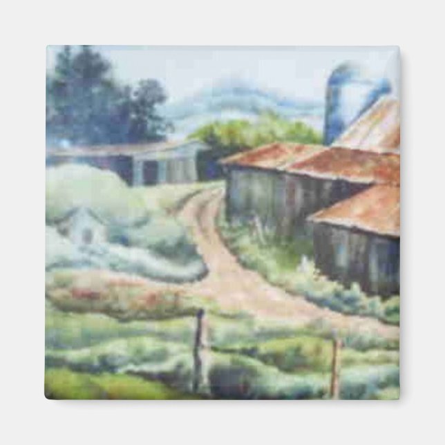 Magnet des routes de pays (Devant)