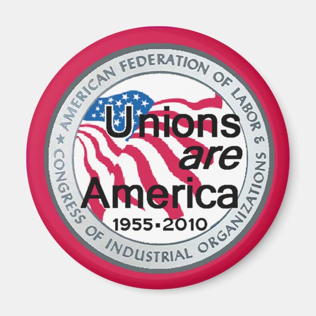 Magnet des syndicats du jour du travail (Devant)