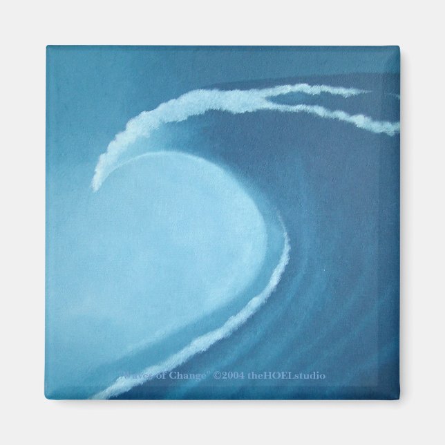 Magnet des vagues de changement (Devant)