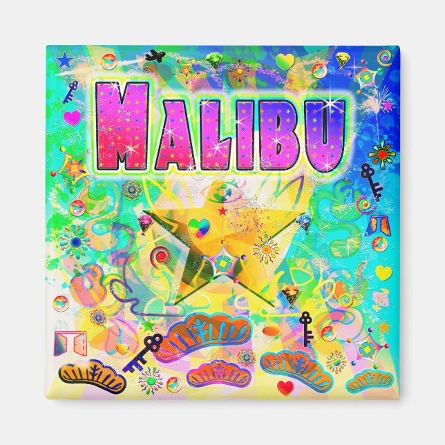 Magnet d'heures de Malibu Epoch (Devant)
