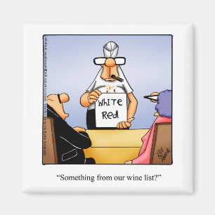 Magnet d'Humour de vin Stuffer Funny Stocking