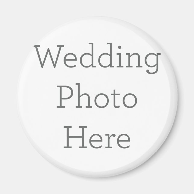 Magnet Standard, 5,7 cm Cercle (Devant)