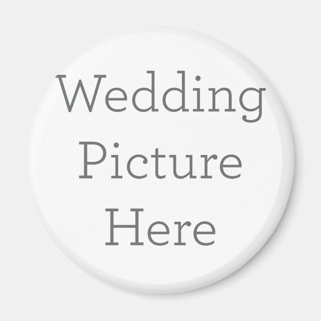 Magnet Standard, 5,7 cm Cercle (Devant)