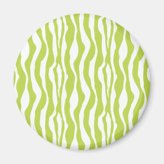 Magnet d'impression Wild Green Zebra