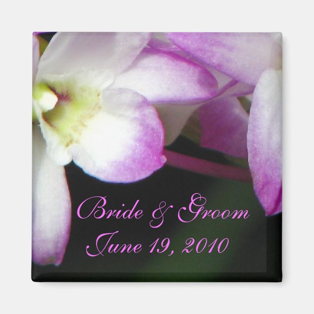 Magnet d'orchidée (Devant)