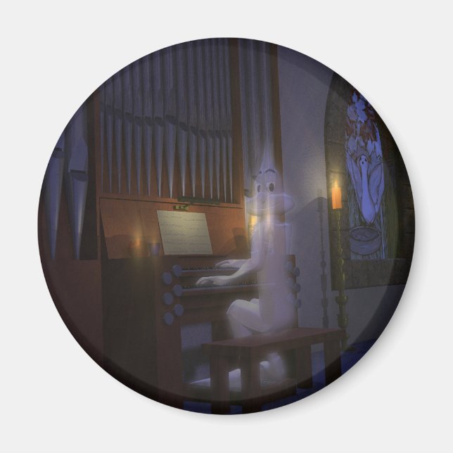 Magnet d'organes de jeu de fantômes (Devant)