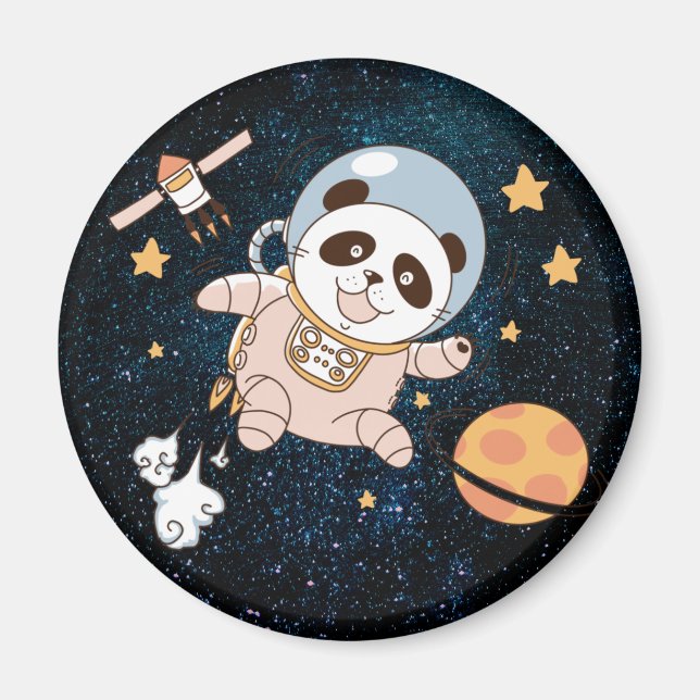 Magnet d'ours de Panda mignonne (Devant)
