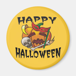 Magnet du Citrouille de la fête d'Halloween