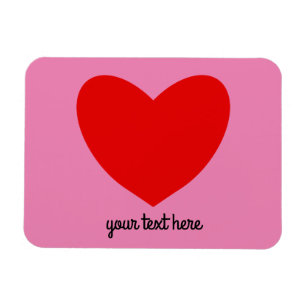Magnet du coeur rouge n° 1