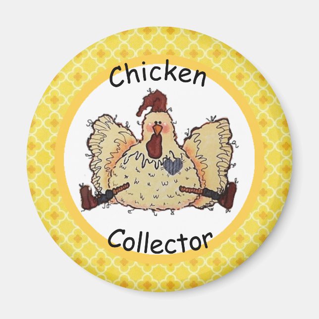 Magnet du collecteur de poulet (Devant)