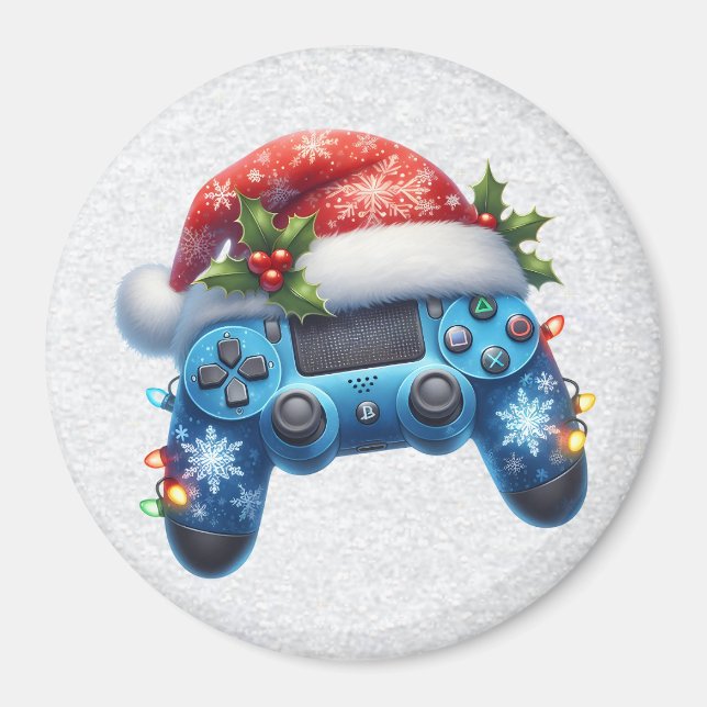 Magnet du contrôleur du jeu de Santa Hat (Devant)