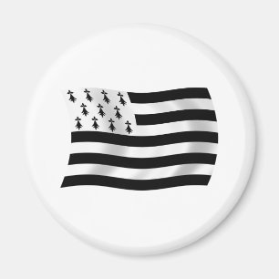 Magnet du drapeau breton