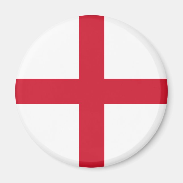 Magnet du drapeau d'Angleterre (Devant)