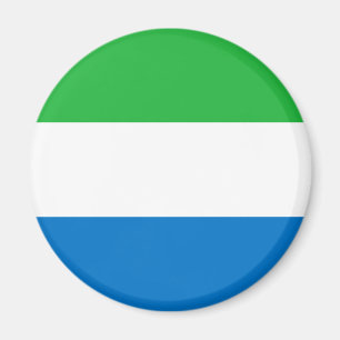 Magnet du drapeau de la Sierra Leone