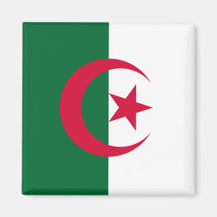 Magnet du drapeau de l'Algérie