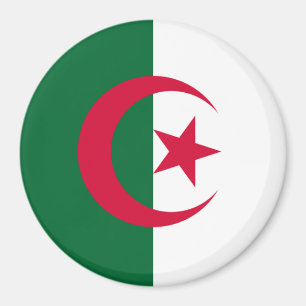 Magnet du drapeau de l'Algérie