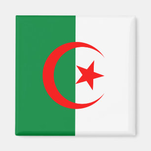 Magnet du drapeau de l'Algérie