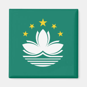 Magnet du drapeau de Macau