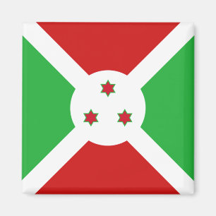 Magnet du drapeau du Burundi