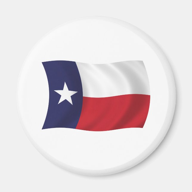 Magnet du drapeau du Texas (Devant)