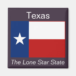 Magnet du drapeau du Texas