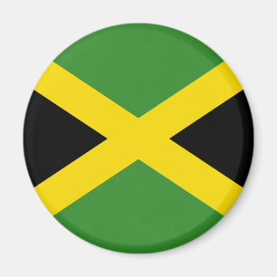 Magnet du drapeau jamaïcain