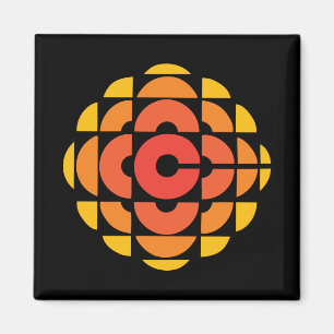 Magnet du logo de la CBC 1974