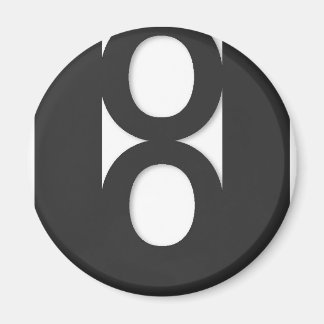 Magnet du logo de sortie de l'unité