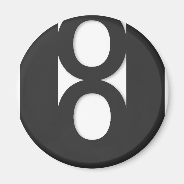 Magnet du logo de sortie de l'unité (Devant)