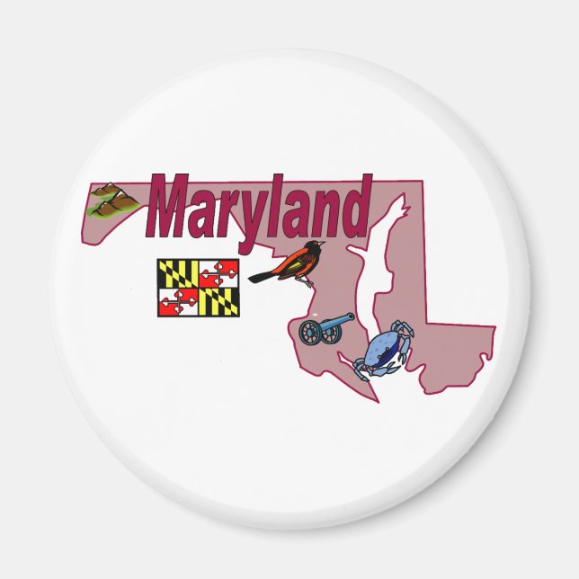 Magnet du Maryland (Devant)