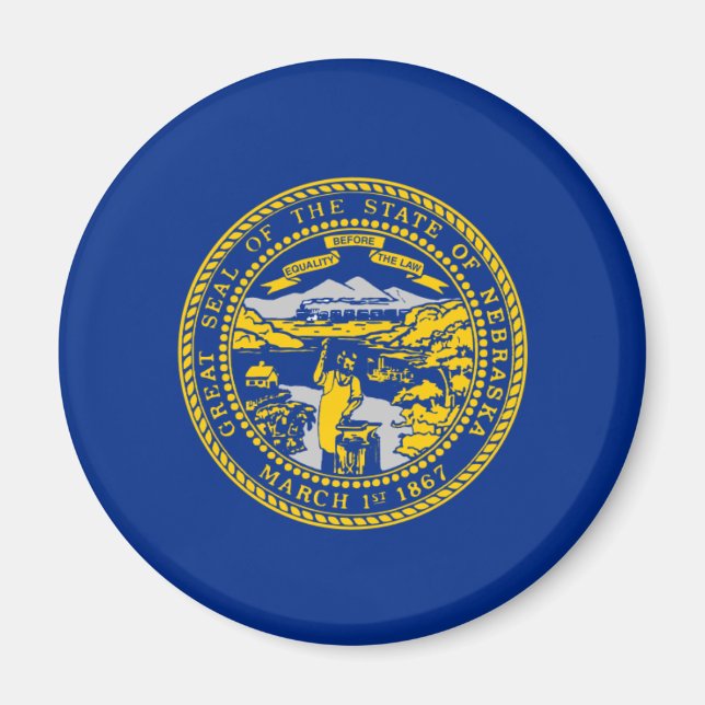 Magnet du Nebraska (Devant)