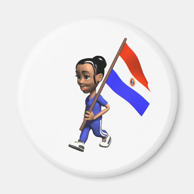 Magnet du Paraguay (Devant)