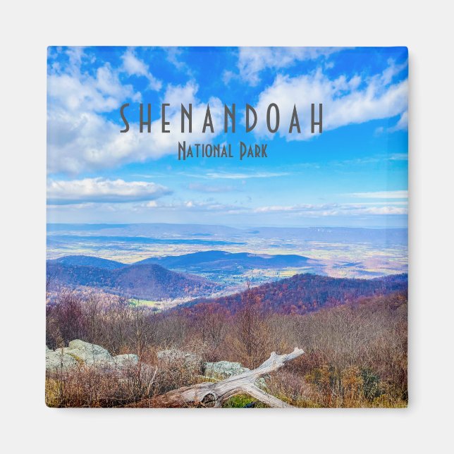 Magnet du parc national de Shenandoah (Devant)