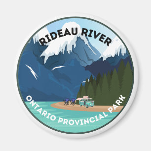 Magnet du parc provincial de Rideau River Ontario